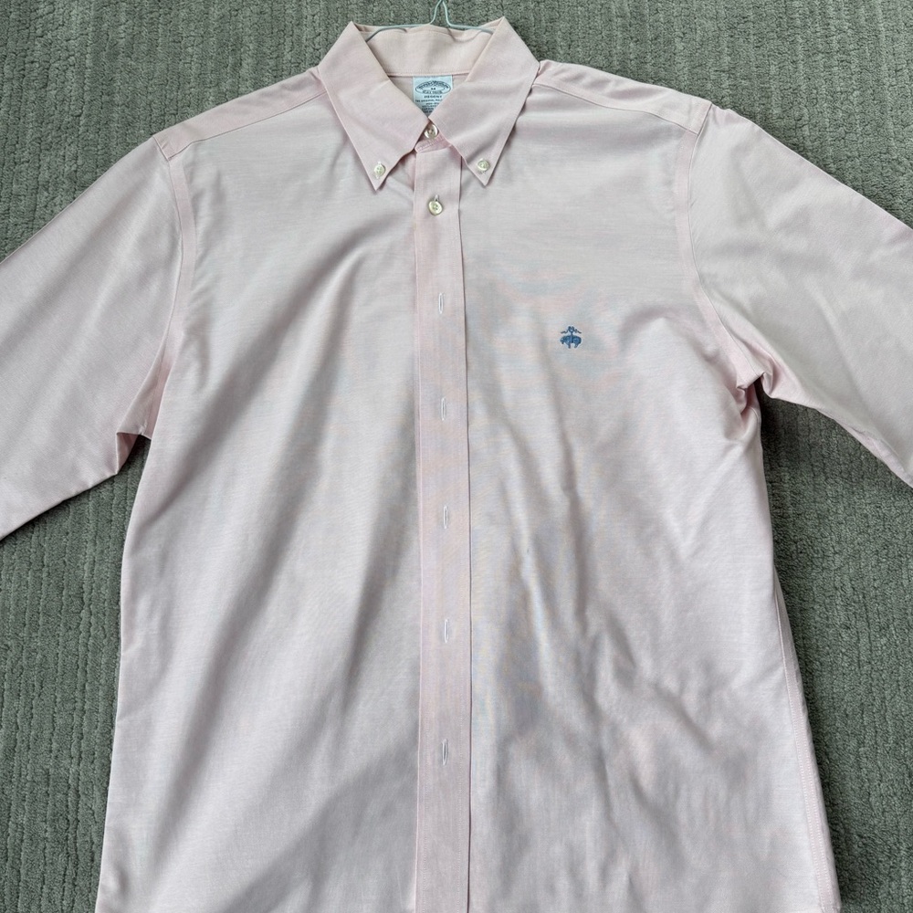 Men’s Brooks Brothers Light Pink Regent Dress Shirt